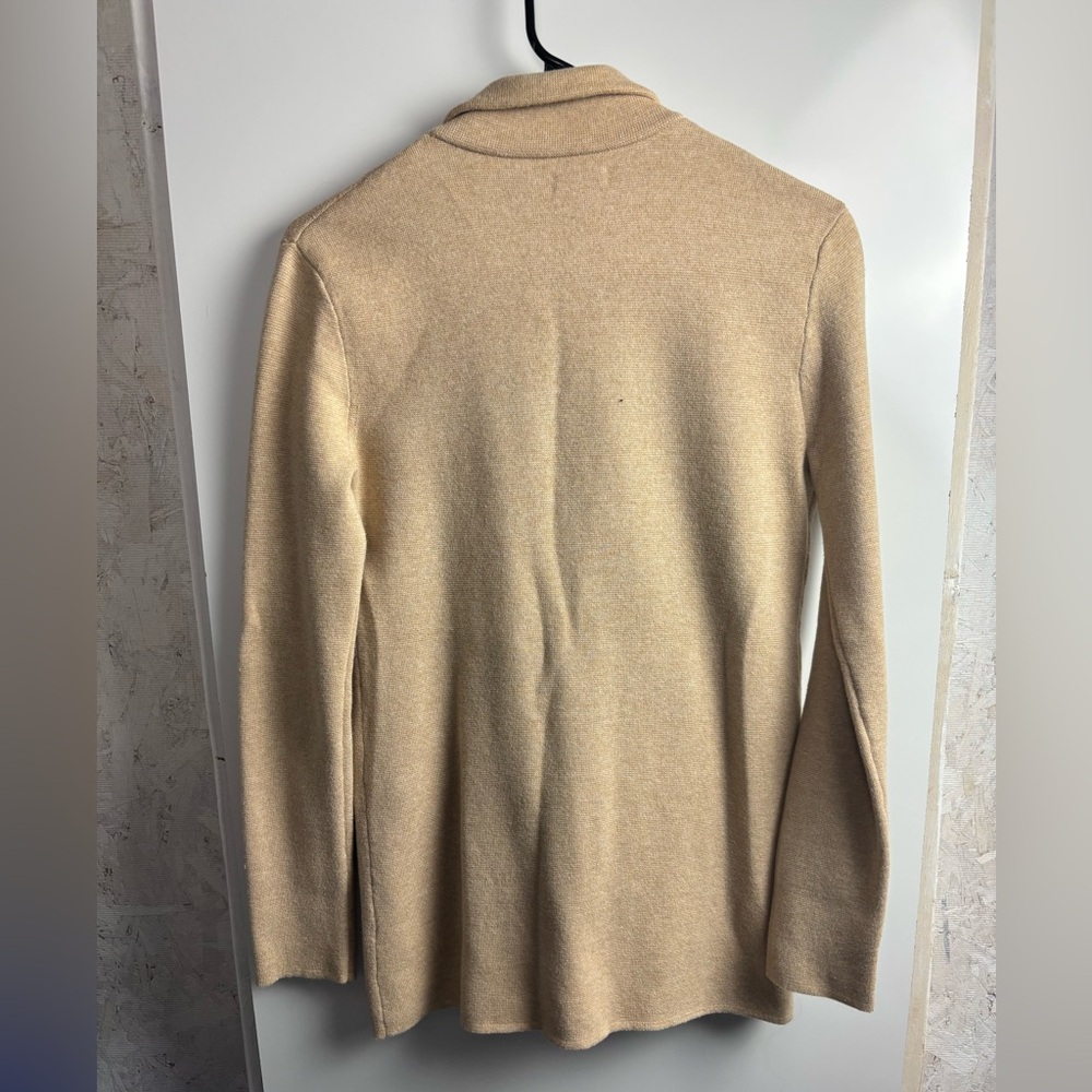 J.‎ Crew Tan Women's sweater Blazer - Picture 4 of 4